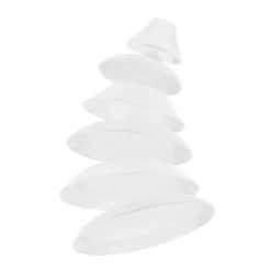 Discount Hussein Chalayan Digital 6-Piece Fine Pearl Dinner Set, White See All Dinner Sets|Fine Bone Dinner Sets