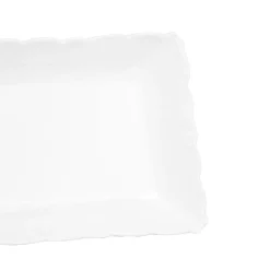 Sale Ivy Porcelain Serving Platter, 25.5cm, White Serving Platters