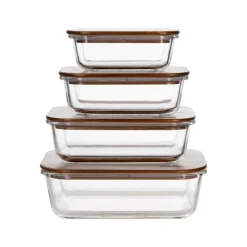 Online Karya Acacia Storage Container, 650ml, Storage Containers