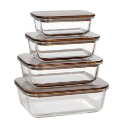 Karya Acacia Storage Container, 950ml, Storage Containers