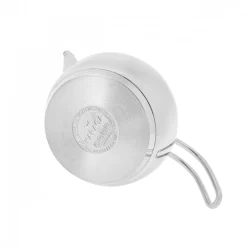 Best Layla Stainless Steel Induction Teapot Set, Midi, Silver Turkish Coffee Pots|Turkish Teapots