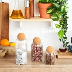 Online Lesa 3-Piece Storage Container, 2.5L Storage Containers