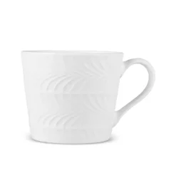 Hot Lily 2-Piece Mug Set, 320 ml,Blue, White Mugs