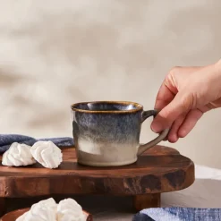 Lisa Reactive Bone China Mug, 350ml, Transparent Mugs