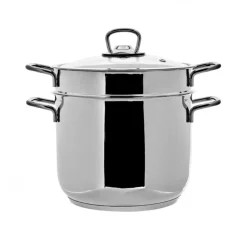 New Love of Kitchen Stainless Steel Induction Spaghetti Stockpot with Lid, 20cm, Silver Pots|Induction Cookware