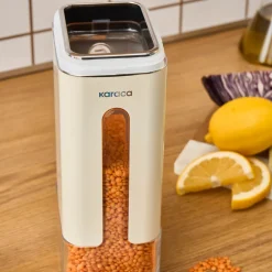 Hot Luminous Storage Jar, 1210ml, Cream Storage Jars