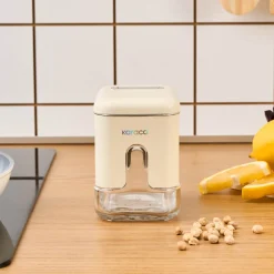 Online Luminous Storage Jar, 480ml, Cream Storage Jars