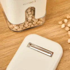 Online Luminous Storage Jar, 480ml, Cream Storage Jars