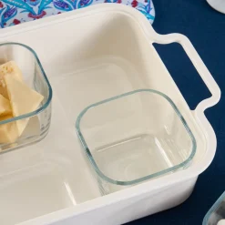 Discount Mar 8 Piece Breakfast Tableware Set, Multi Storage Containers