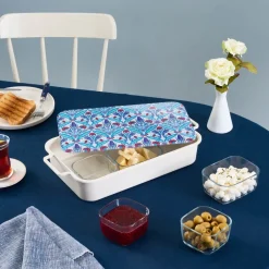 Discount Mar 8 Piece Breakfast Tableware Set, Multi Storage Containers