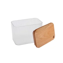 Massimo Storage Container, 1L, Transparent Brown Storage Containers