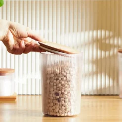 Hot Massimo Storage Container, 1.5L, Transparent Brown Storage Containers