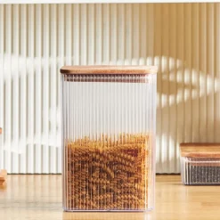 Hot Massimo Storage Container, 2L, Transparent Brown Storage Containers