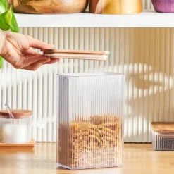 Hot Massimo Storage Container, 2L, Transparent Brown Storage Containers