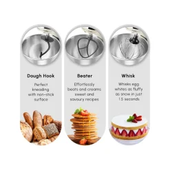 Best Mastermaid Chef Pro Zero Side Tech Stand Mixer, 5L, 1500W, Stand Mixers