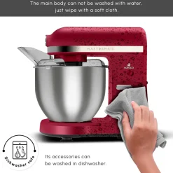 Outlet Mastermaid Chef Pro Zero Side Tech Stand Mixer, 5L, 1500W, Stand Mixers