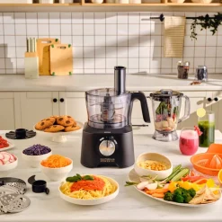 Sale Mastermaid Power Multifunctional 11 in 1 Food Processor Set, 2500W, Black Silver Food Processors