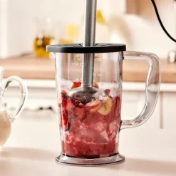 Outlet Mastermaid ProSteel Glass 8 in 1 Food Processor, 2500W, Rosegold Food Processors