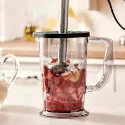 Discount Mastermaid Steel Glass 8 in 1 Food Processor, 2500W, Food Processors