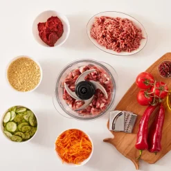 Discount Mastermaid Steel Glass 8 in 1 Food Processor, 2500W, Food Processors