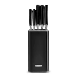 Discount Mastersharp 6-Piece Stainless Steel Knife Set, 30cm, Black Knife Sets