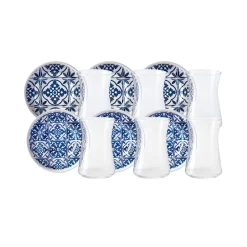 New Mavili 6-Piece Turkish Tea Set for 6 People, 170ml Turkish Tea Sets
