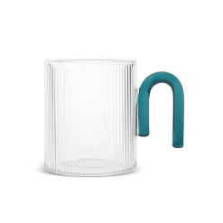 Sale Miracle Glass Mug, 320ml, Green Mugs