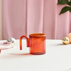 Discount Miracle Glass Mug, 320ml, Brown Mugs