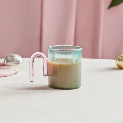 Best Miracle Glass Mug, 320ml, Blue Mugs