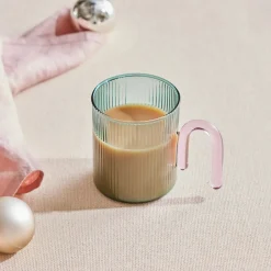 Best Miracle Glass Mug, 320ml, Blue Mugs