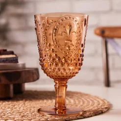 Discount Moise Acrylic Wine Glass, 450ml, Orange Wine And Champagne Glasses