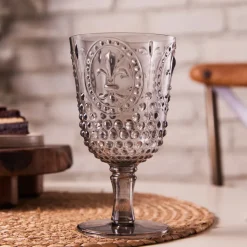 Outlet Moise Acrylic Wine Glass, 450ml, Anthratice Wine And Champagne Glasses