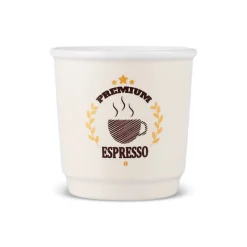 Discount Monet 8-Piece Stoneware Espresso Turkish Coffee Cup Set for 4 People, 90ml, Multi Espresso & Turkish Coffee Cup Sets