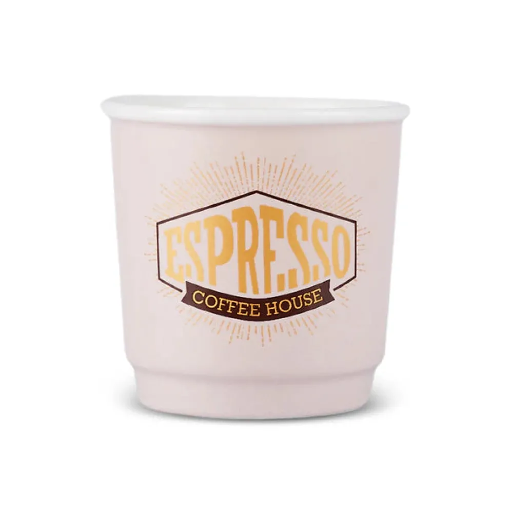 Discount Monet 8-Piece Stoneware Espresso Turkish Coffee Cup Set for 4 People, 90ml, Multi Espresso & Turkish Coffee Cup Sets