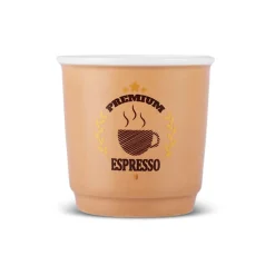 Discount Monet 8-Piece Stoneware Espresso Turkish Coffee Cup Set for 4 People, 90ml, Multi Espresso & Turkish Coffee Cup Sets