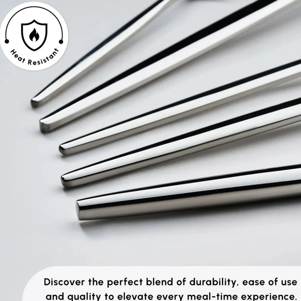 Outlet Moongate 84-Piece 316+ Stainless Steel Cutlery Set for 12 People, Silver Cutlery Sets