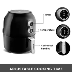 Hot Multifry Single Pan Air Fryer, 3.5L, 1300W, Black Air Fryers