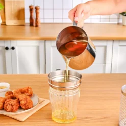 Online Mutfaksever Stainless Steel Frying Pot, 2L, Silver Pots