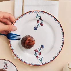 Sale Nakkaş 18 Piece Porcelain Serveware Set for 6 People, 19cm, White Multi See All Serveware Sets