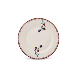 Hot Nakkaş 24-Piece Bone China Dinner Set for 6 People, White Multi See All Dinner Sets|Bone China Dinner Sets