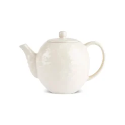 New Nebula Beige Stoneware Teapot, 100ml, Beige Turkish Teapots