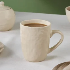 Online Nebula Stoneware Mug, 355ml, Beige Mugs