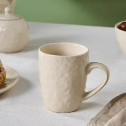Online Nebula Stoneware Mug, 355ml, Beige Mugs