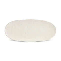 Sale Nebula Stoneware Serving Platter, 29cm, Beige Serving Platters