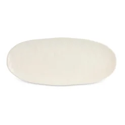 Best Nebula Stoneware Serving Platter, 33cm, Beige Serving Platters