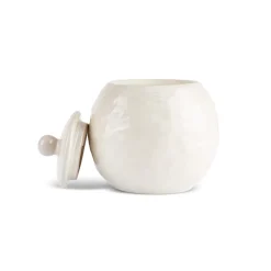 Nebula Stoneware Sugar Bowl, 300ml, Beige Storage Jars
