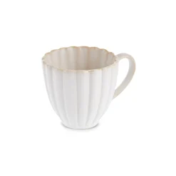 Sale New Daisy Stoneware Mug, 230ml, White Mugs