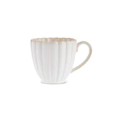 Sale New Daisy Stoneware Mug, 230ml, White Mugs