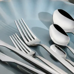 Best New Thor V2 84-Piece Stainless Steel Cutlery Set for 12 People, Platin Cutlery Sets