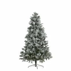 Clearance New Year 24 Illuminated Christmas Tree, Green Artificial Flowers And Plants